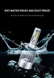 Mejore la visibilidad en la carretera con el kit de bombillas LED C6 para faros delanteros, potente conversión de luz para automóvil de 36 W para H1 H3 H7 H4 H11 9005 9006 - Product Image 3