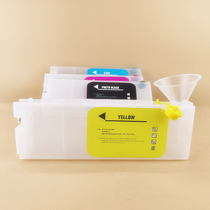 700mlリフィルラブルカートリッジ自動リセットチップ付きエプソンT5400 T5470 T5480プリンター用 - Product Image 1