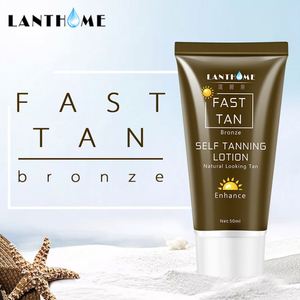 Crema Aceleradora de Bronceado Instantáneo para Interiores, Bronceador Corporal y <span class=keywords><strong>Facial</strong></span>, Autobronceador sin Sol, Crema para Solárium - Product Image 3