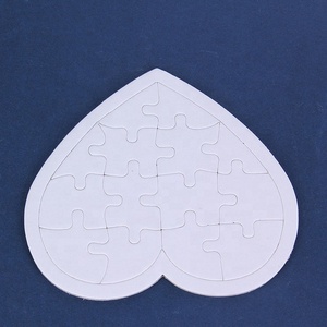 Rompecabezas de papel blanco para colorear, tablero de rompecabezas DIY para niños, juguete de pintura de graffiti, rompecabezas de alienígenas, rompecabezas en blanco al por mayor - Product Image 5