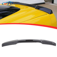 1 pièce, aileron arrière de voiture en ABS aspect fibre de carbone pour Chevrolet Corvette C6 2005-2013, accessoires de voiture