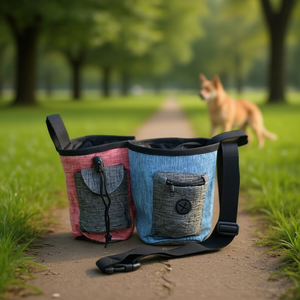 Bolsa de Cintura para Entrenamiento de Mascotas Yommy 18x10cm con Bolsillo para Perros - Product Image 2