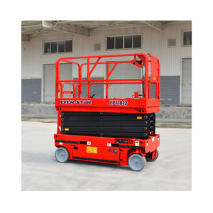 Chine/Brésil Élévateur à ciseaux automoteur hydraulique électrique Moteur à piles Élévateur à ciseaux pour échafaudage de construction aérienne - Product Image 5