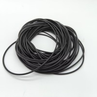 TOPSEALS Joint torique en mousse de silicone à cellules fermées, haute température (-50~+220°C), joint d'étanchéité à compression, résistant à l'ozone et aux UV pour