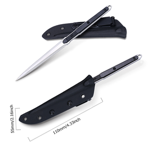 Dao pha trà Kung Fu bằng thép không gỉ Long Quan Trung Quốc, một mảnh rèn liền, lưỡi cố định, dùng làm vỏ kiếm tự chế và bộ sưu tập kim pha trà - Product Image 3