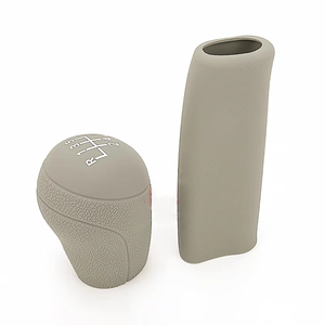 Nuevo estilo, patrón de piel impermeable, cubierta de silicona para <span class=keywords><strong>volante</strong></span> de coche, cubierta de perilla de cambio de marchas para <span class=keywords><strong>Volkswagen</strong></span>, cubierta de freno de mano de 5 marchas - Product Image 6