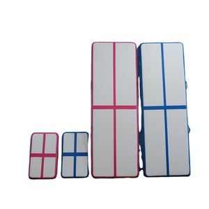<span class=keywords><strong>Pista</strong></span> de aire inflable de punto de caída de doble capa para gimnasio para ajuste de aguas oceánicas - Product Image 1