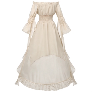 Abito Lungo da Donna Stile Medievale e Fiabesco per Esposizioni Rinascimentali - Product Image 5