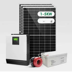 Integrated Small Household Inverter 3kw 5kw 8kw Renewable Solutions PV Off-grid Solar Power System