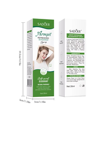 Spray parfumé <span class=keywords><strong>anti</strong></span>-<span class=keywords><strong>transpirant</strong></span> à base de plantes, hydratant, 30 ml, bonne odeur, protection longue durée, portable, unisexe, adultes, déodorant corporel - Product Image 4