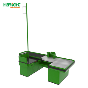 High Quality Fashionable Appearance High Definition Screen Automatic Moving Belt Self Checkout <b>Counter</b> Highbright HBE-CC-134 - Product Image 1