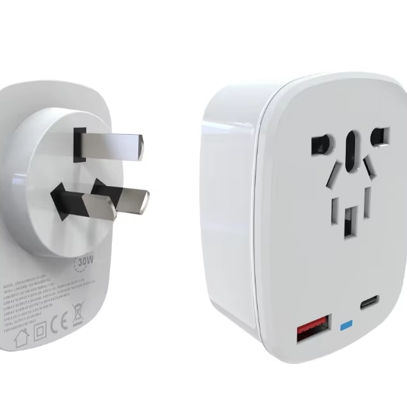 HONPNK USK -AU901UN-1A1C30 18W OEM All Worldwide Charging Needs Universal Plug Socket for AU Travel Adapter