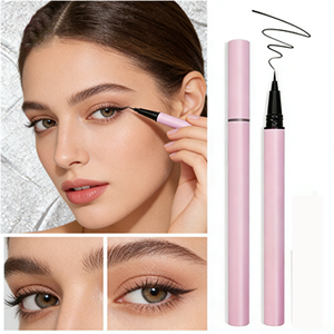 Stylo à sourcils microblading à 4 pointes, ultra-fin, anti-bavures, avec logo personnalisé, emballage <span class=keywords><strong>rose</strong></span>, alternative au <span class=keywords><strong>tatouage</strong></span> pour débutants - Vente chaude - Product Image 1