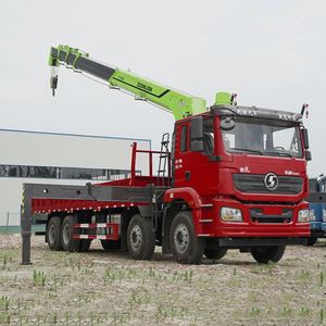 Camion grue Shacman Delong 8*4 avec flèche télescopique Zoomlion 14T à 5 sections, utilisation pratique - Product Image 3