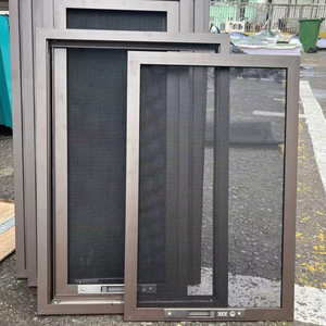 Khung hợp kim nhôm chống trộm từ thép không gỉ lưới cửa sổ màn hình xoay ngang mở Thiết kế treo tối giản - Product Image 1