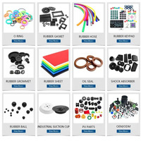 Assortiment d'anneaux toriques médicaux en silicone PU couleur personnalisée, étanches, résistants à l'usure, conformes aux codes RAL et PMS, plus de 5000 tailles, OEM