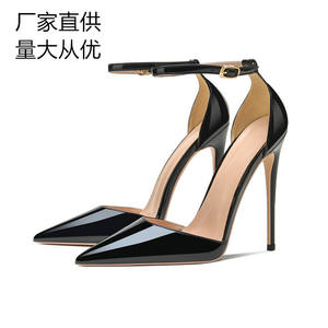 Factory Wholesale Custom-made Stretch Fabric Stilettos Bump/square Toes Hard-wearing Wedges 7cm Suitable for Fashionable <b>Ladies</b> - Product Image 3