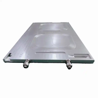 Dissipateurs thermiques de refroidissement liquide en aluminium Dissipateur thermique à plaque froide refroidi par eau Refroidisseur de laboratoire à friction et remuage Coupe personnalisée