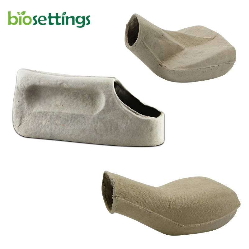 Биоразлагаемый 100% газетный бумажный целлюлозный больничный одноразовый Писсуар для женщин, одноразовый Писсуар для женщин