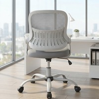 Chaise de bureau de haute qualité, ergonomique, pivotante, moderne, en maille, réglable, durable, en nylon