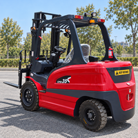 Chariot élévateur électrique complet pour entrepôt, 1 tonne, 2 tonnes, 3 tonnes, 4 tonnes, 5 tonnes, hauteur de levage 3m, 4m, 5m, chariot élévateur électrique assis à vendre