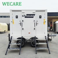 Wecare Toilette Mobile Portable Camping Toilettes Toilette Remorque pour Personnes Âgées