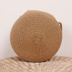 Mini Bolso de Compras Mexicano Samoano, Estera Tejida de Paja, Diseño <span class=keywords><strong>Pergamino</strong></span>, Carteras de Paja Tejida, Terciopelo Vintage - Product Image 6