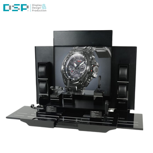 Dsp Việt Nam Nhà Máy bán hàng trực tiếp High End đồng hồ hiển thị đứng tùy chỉnh Acrylic đồng hồ hiển thị chủ - Product Image 4