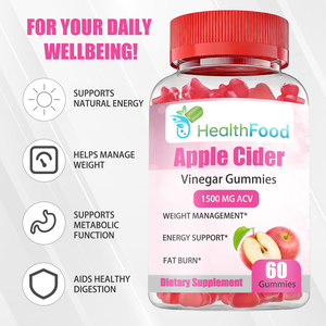 Gummies Détoxifiantes et Coupe-Faim pour Adultes à Prix de Gros – Complément Herbal Biologique au Vinaigre de Cidre de Pomme - Product Image 4