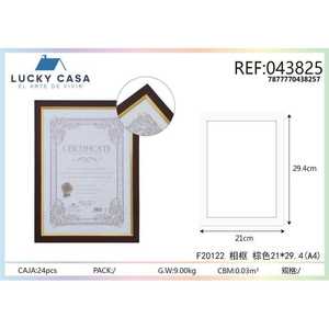 Cornice in legno all'ingrosso per certificati di dimensioni A4 21x294 cm americano e stile classico disponibili altre dimensioni A1 12x18 8x10 - Product Image 1