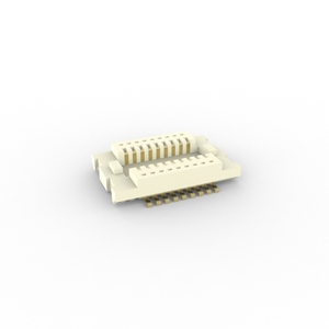 ขั้วต่อ XKB Connection รุ่น X0511FVS-18A-LPV01 แบบ 18 พิน ระยะห่าง 0.5 มม. สำหรับเชื่อมต่อบอร์ดกับบอร์ด ชนิดตัวเมีย แบบ SMD แนวตั้ง มาตรฐาน ROHS สำหรับอุปกรณ์อิเล็กทรอนิกส์บนแผงวงจรพิมพ์ - Product Image 1
