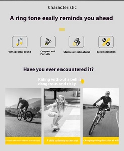 Cloche de <span class=keywords><strong>vélo</strong></span> rétro en cuivre accessoire en acier inoxydable pour VTT équitation <span class=keywords><strong>équipement</strong></span> de cyclisme Dead Fly - Product Image 4