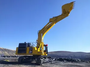 Excavatrice minier 65 tonnes, excavatrice sur chenilles PC650LC jaune pour opérations minières - Product Image 1