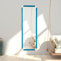 PVC Encadrée Pleine Longueur Full body dressing Miroir Mural Décoratif