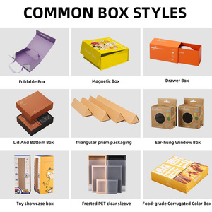 กล่องกระดาษคราฟท์สำหรับบรรจุสบู่ กล่องของขวัญสีน้ำตาลพิมพ์ลาย - Product Image 4