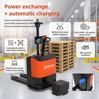 Chariot élévateur autonome intelligent Reeman Ironhide 3.0, capacité de 1500 kg, guidé par laser, pour l'automatisation des entrepôts industriels