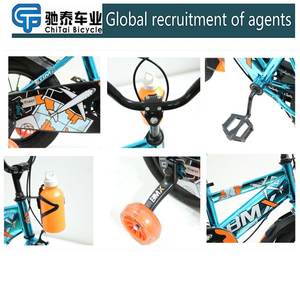 Vélo de montagne à vitesse unique de haute qualité pour garçons vélo pour enfants cadre en acier à haute teneur en carbone roue d'entraînement lumineuse eau avant - Product Image 3