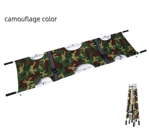 Camilla plegable multifuncional, cama de Metal grueso, equipo médico de emergencia, vehículo doméstico, aparatos de clínicas de diseño Simple - Product Image 3