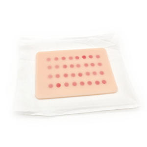 Coussin d'entraînement à la suture en silicone simulé de précision 32 pour la formation à l'injection cutanée pour les infirmières - Product Image 3