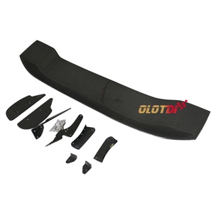 Aileron de coffre arrière en fibre de carbone style JS, becquet arrière haute performance pour Honda Fit Jazz GE8 GK5 Ducktail 2008-2019 - Product Image 4