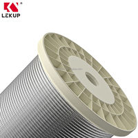 Câble de construction en acier inoxydable T316 de qualité supérieure, 7x7 brins, 1/8 po, pour garde-corps de terrasse, résistance à la rupture de 1800 lb