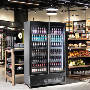 Réfrigérateur à boissons écologique en acier inoxydable à 4 portes grande capacité pour supermarchés et hôtels VNT- - Product Image 6