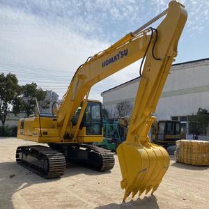 Excavadora de cadenas Komatsu PC200-7 usada original, excavadora hidráulica de 20 toneladas para construcción de tamaño mediano - Product Image 5