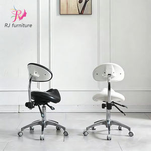 rgonomic Hydraulic Beauty Salon <b>Chair</b> Adjustable Stylist Barber <b>Chair</b> with Headrest and Footrest - Product Image 4
