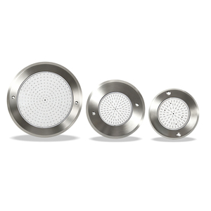 Nouvelle lampe de <span class=keywords><strong>piscine</strong></span> ultra-fine et plate, contrôle WiFi par application, IP68, projecteur LED RGB subaquatique fin en PC - Product Image 1