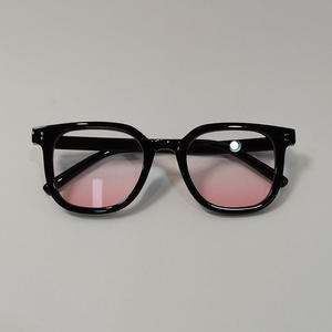Lunettes de créateur de marque de luxe unisexes, rétro, bloquant la lumière bleue, légères, montures TR90, pour le bureau, ordinateur, montures optiques personnalisées - Product Image 3