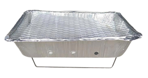 Professional Portable Aluminum <strong>Disposable</strong> Bbq Grill with Barbecue Wire Mesh - Product Image 5