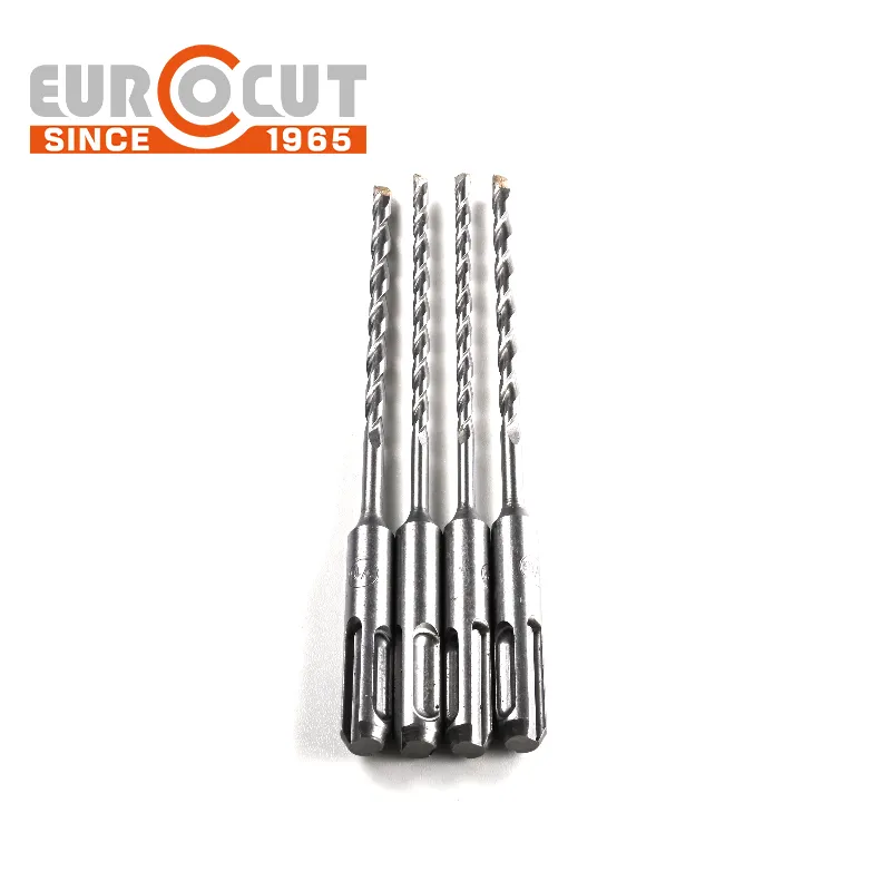 EUROCUT High Quality Concrete Hammer Drill Bit SDS Plus Flat Tip Drill Bit