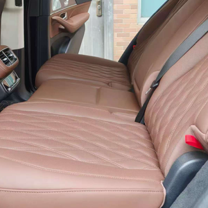 Fundas de Asiento de Cuero Completas para Automóvil, Repuesto para AMGLE63 Edición 2020 - Color Marrón Cacao, para Todas las Estaciones, Garantía de 2 Años - Product Image 3