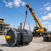 Moteur à induction triphasé professionnel durable IP55 50Hz 22kw pour palan